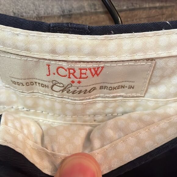 J. Crew Factory Navy Broken-in Chino 3” Shorts - Picture 2 of 6